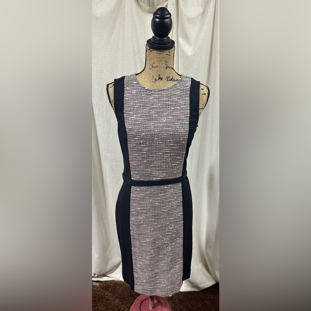 DKNY Elegant Black and Pink Women's Dress